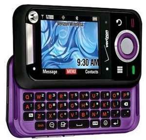 Motorola Rival A455   Purple Verizon Cellular Phone  