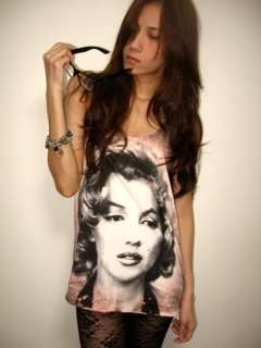 Marilyn Monroe Pop Art Film Rock T Shirt Tank Top M  