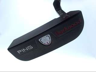 Ping Redwood D66 Black Satin Putter Right  