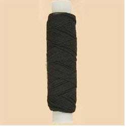 Black Elastic Thread, 30 Yard Package (5 Rolls) 150Yard  