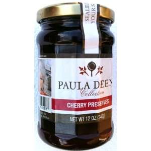 PAULA DEEN Collection CHERRY PRESERVES 12 oz. (Pack of 2)  