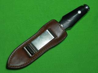   Germany A.G. RUSSELL Springdale Ark USA Boot Fighting Knife & Sheath