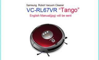 SAMSUNG Robot Vacuum Cleaner VC RL67V English Manual  