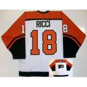   Mike Ricci Philadelphia Flyers Vintage Ccm Jersey