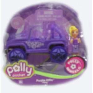  Polly Pocket Polly Wheels Purple Riffic Polly Doll with 