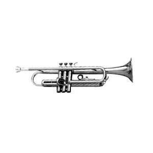    ML1 Artist Series Pro Bb Trumpet ML1S   Silver Musical Instruments