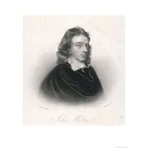  John Milton English Poet and Puritan as a Young Man Art 