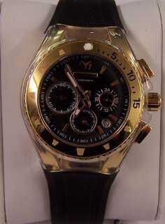 TechnoMarine Watch Cruise Original Star Chronograph Rose Gold Black 