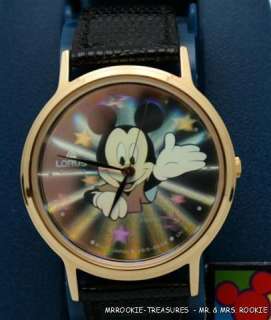 LORUS Disney Mickey Mouse Hologram Watch New   HTF  