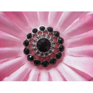   Black Acrylic Rhinestone Buttons With Shank Arts, Crafts & Sewing