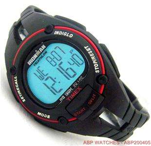 TIMEX MENS IRONMAN LCD MULTI FUNCTION DIGITAL RUBBER STRAP SPORTS 