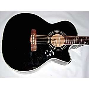   MORGAN Signed 12 String Acoustic Electric Guitar: Everything Else