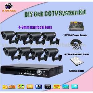  8ch remote security system clg 2508t