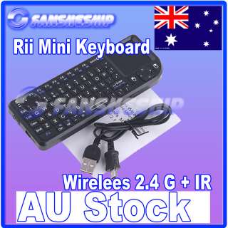 Rii Wireless 2.4G Mini Keyboard Touchpad For Laptop PC Computer with 