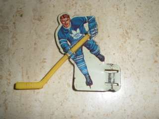 EAGLE TOYS COLECO TABLE TOP HOCKEY TIN TORONTO MAPLE LEAFS PLAYER 