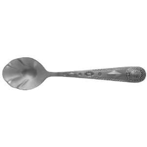  Wallace Taos (Stainless) Sugar Shell Spoon, Sterling Silver 