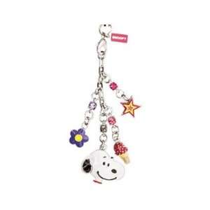  Peanuts Snoopy & Ice Cream Cell Phone Charm OS312 Cell 