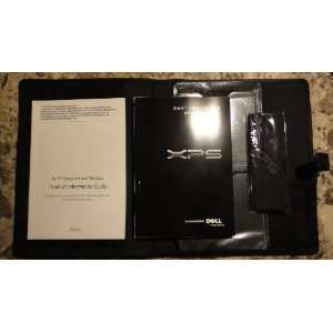  Dell XPS M1330 Binder, Cd Case, Manual, Ear Buds, Etc 