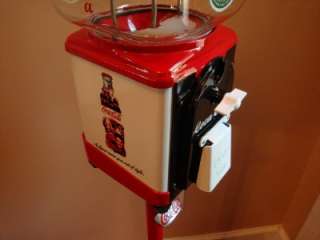Vintage Victor *COCA COLA* Gumball & Candy Vending Machine Soda 