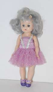   Silver Hair 8 Virga Hard Plastic Ballet Walker Doll Pam Face Ginny