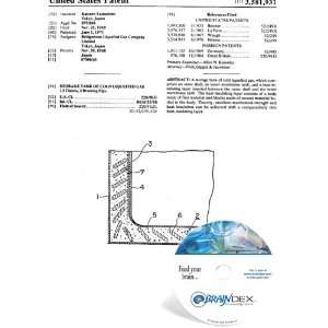  NEW Patent CD for STORAGE TANK OF COLD LIQUEFIED GAS 