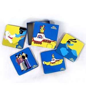  Beatles Yellow Submarine Drinks Coasters Box