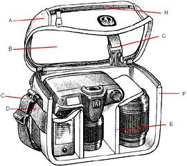   5501 Explorer 1 Camera Bag (Black) Tamrac Explorer 1 DSLR Camera Bag