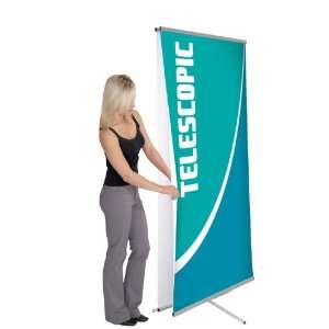  Dash Mega Tripod Telescopic Banner Stand   Double Sided 