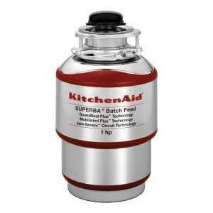 Kitchen Aid KBDS100T 1 HP Cover Control Batch Feed Garbage Disposal