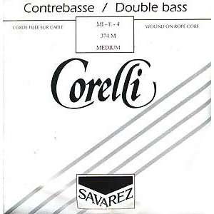  Corelli Tungsten Orchestra 3/4 Upright String Double Bass E String 