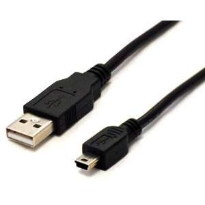  USB 2.0 Type A Male to Mini B 5pin Male Cable   6 Feet 