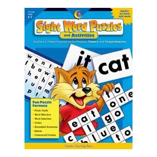  Sight Word Puzzles and Activities Toys & Games